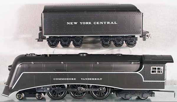LIONEL 13008 COMM. VANDERBILT TRAIN SET: std ga, w/loco, tender & 3 cars, orig boxes minor wear & orig set box worn, C9-10.