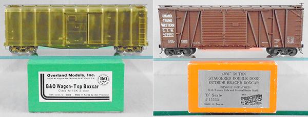 2 BRASS BOX CARS (1 of 3)