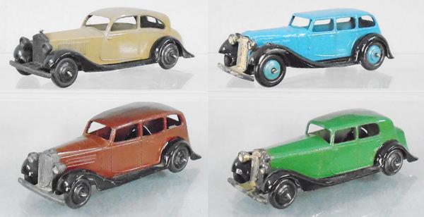 4 DINKY VEHICLES (1 of 3)