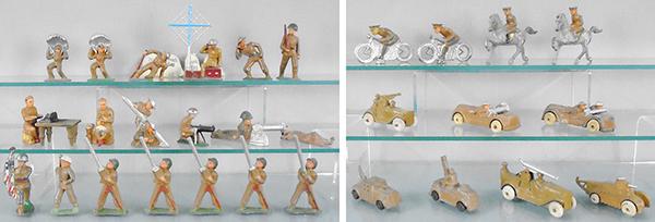 BARCLAY DIMESTORE FIGURES & VEHICLES (1 of 2)