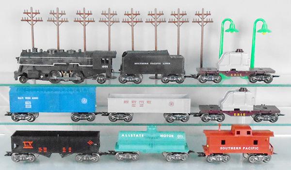 MARX 9825 SOUTHERN TRAIN SET (1 of 5)