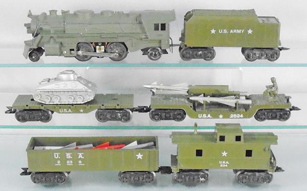 MARX 9626 ARMY TRAIN (1 of 2)