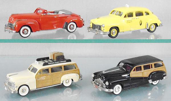 4 BROOKLINS 1940s AUTOS (1 of 3)