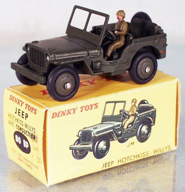 DINKY FR80BP HOTCHKISS-WILLY'S JEEP: orig box, C9.