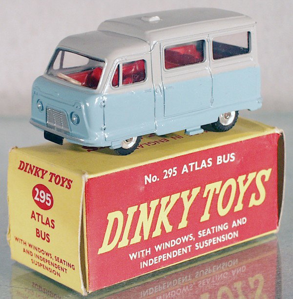 DINKY 295 ATLAS BUS: orig box minor wear, C9.