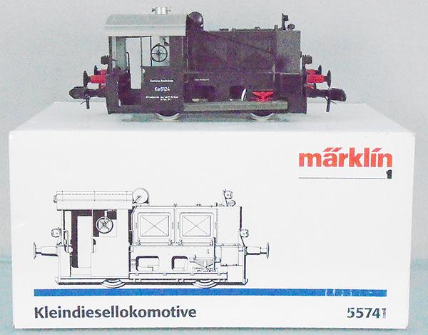 MARKLIN 5574 SMALL DIESEL LOCO: 1 ga, orig box & insert minor wear, C8-9.