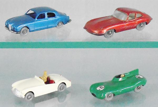 4 MATCHBOX MOKOS: 65A2, 32B1, 19B3, 41A2, minor decal wear, C6-8.