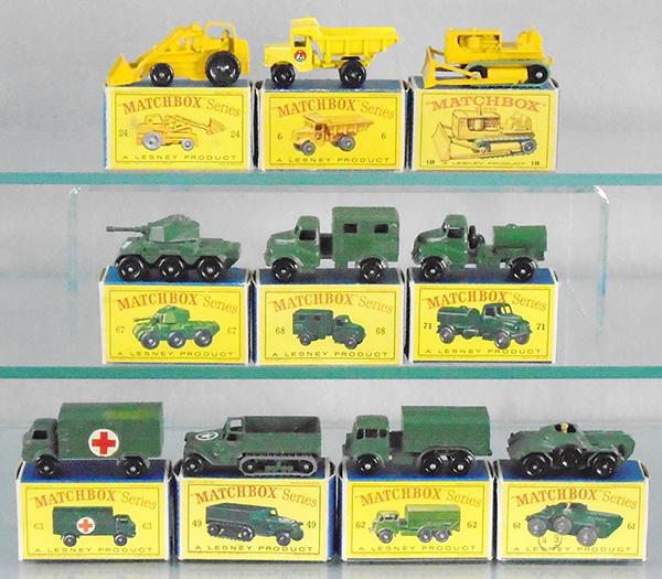 10 MATCHBOX VEHICLES (1 of 2)