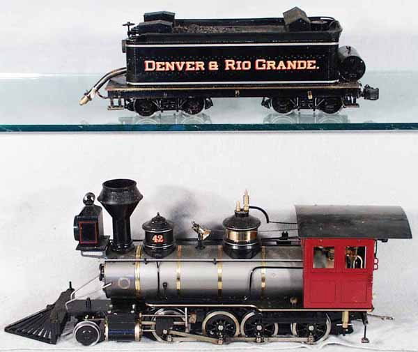 ACCUCRAFT D&RGW LOCO & TENDER