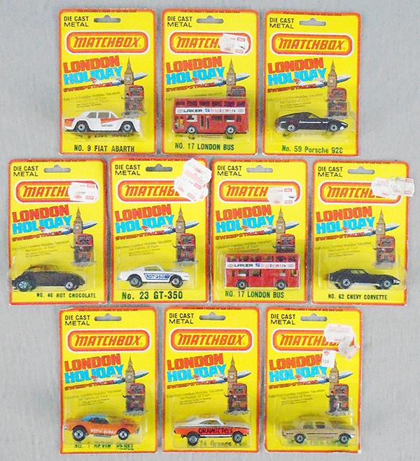 10 MATCHBOX SUPERFAST BLISTER PACKS (1 of 1)