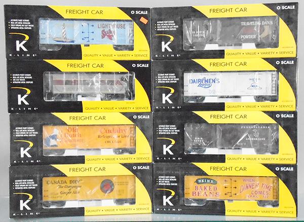 8 K-LINE FREIGHT CARS (1 of 1)