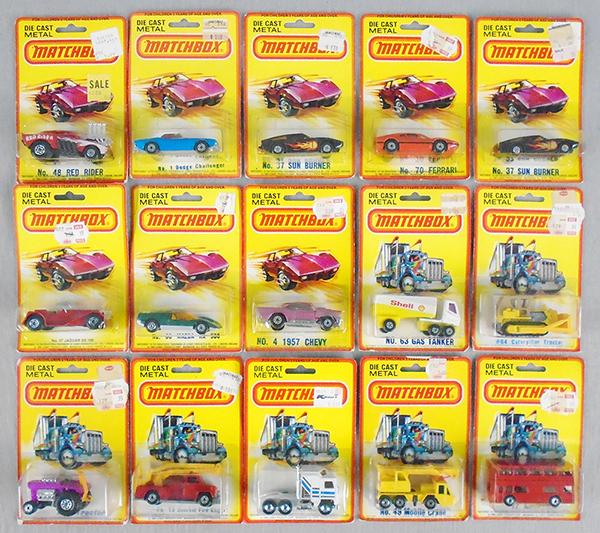 15 MATCHBOX SUPER FAST BLISTER PACKS (1 of 1)