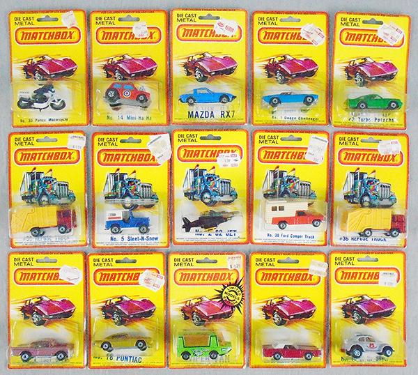15 MATCHBOX SUPERFAST BLISTER PACKS (1 of 1)