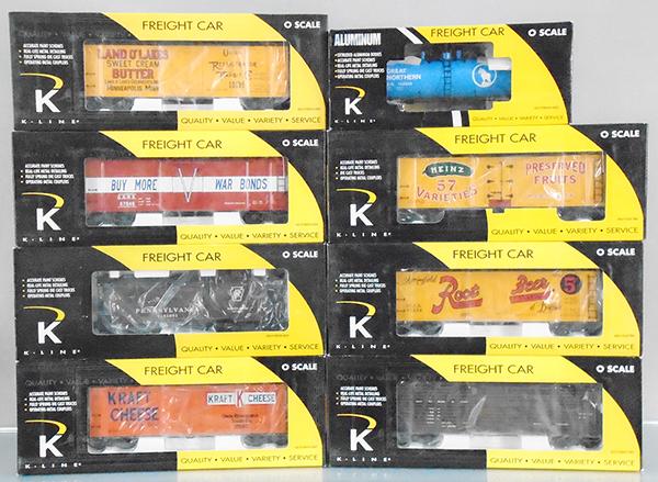 8 K-LINE FREIGHT CARS (1 of 1)