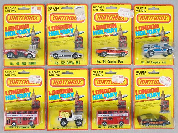 8 MATCHBOX SUPERFAST BLISTER PACKS (1 of 1)