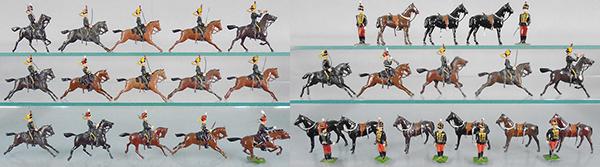 BRITAINS HUSSAR MOUNTED FIGURES (1 of 3)