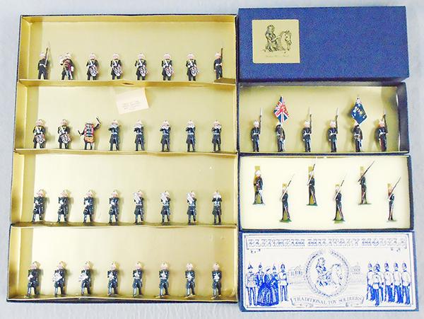 3 BLENHEIM ROYAL MARINE SETS (1 of 1)