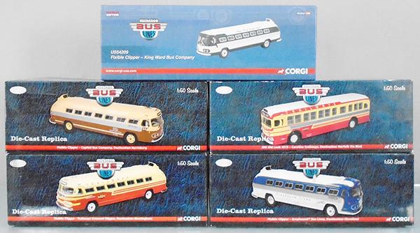 5 CORGI BUSES (1 of 1)
