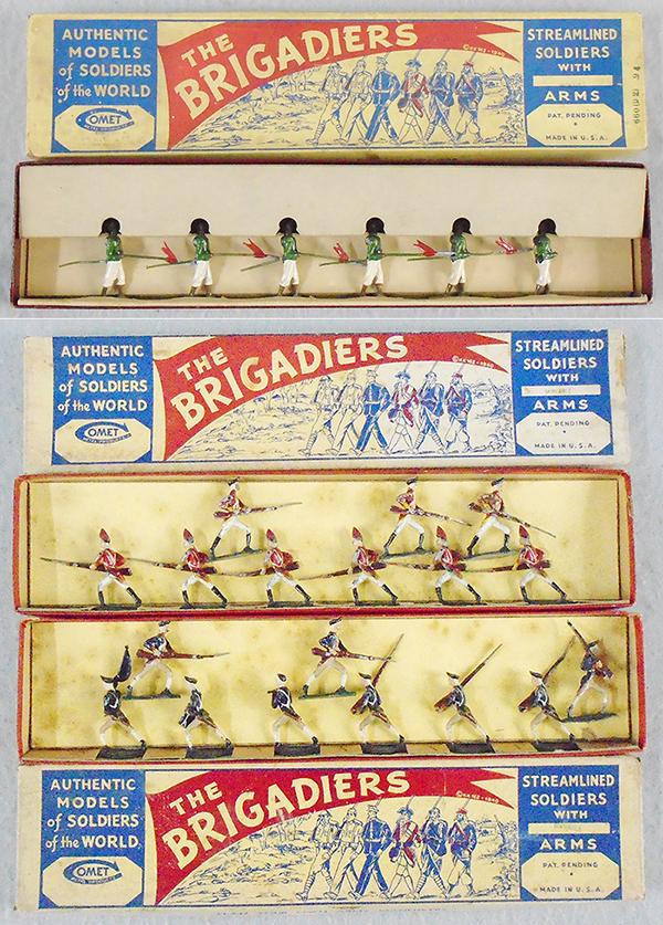 3 COMET BRIGADIERS SETS (1 of 1)