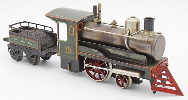 CARETTE LIVE STEAM LOCO & TENDER (1 of 3)