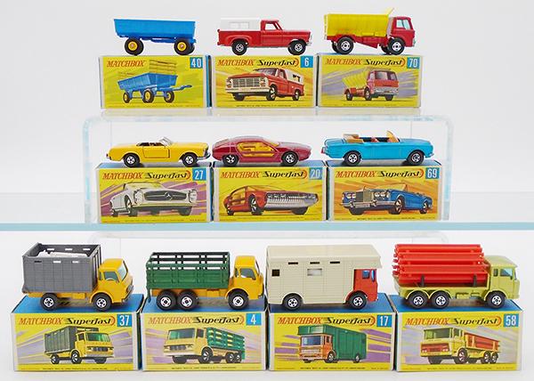 10 MATCHBOX SUPERFASTS (1 of 2)