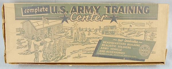 MARX 4124 US ARMY TRAINING CENTER PLAYSET (1 of 2)