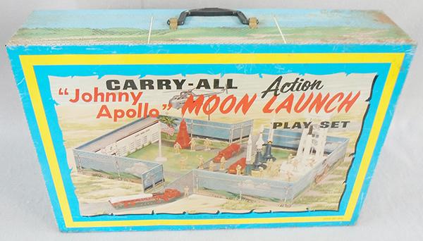 MARX JOHNNY APOLLO MOON LAUNCH PLAYSET (1 of 3)