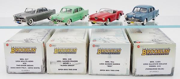 4 BROOKLIN 50s ERA AUTOS (1 of 2)