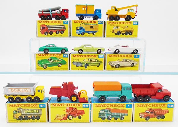 10 MATCHBOX VEHICLES (1 of 2)