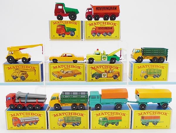 10 MATCHBOX VEHICLES (1 of 2)