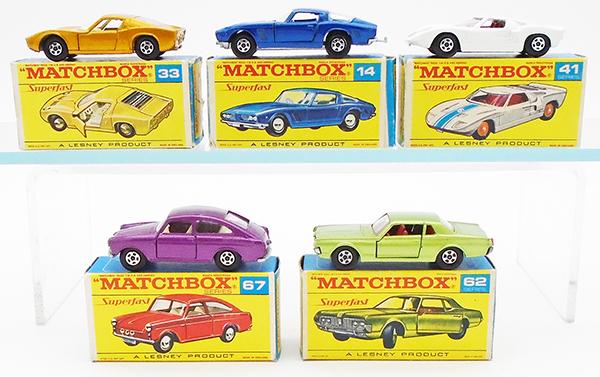5 MATCHBOX SUPERFASTS (1 of 2)