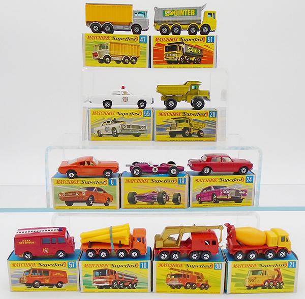 11 MATCHBOX SUPERFASTS (1 of 2)