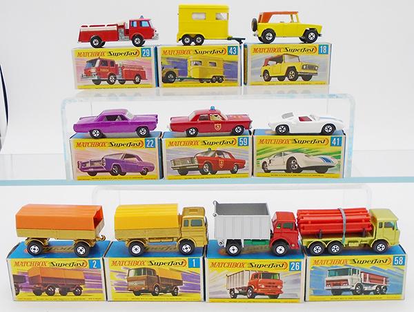 10 MATCHBOX SUPERFASTS (1 of 2)