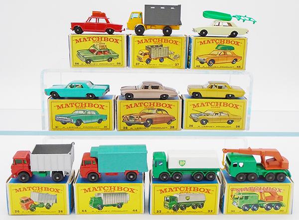 10 MATCHBOX VEHICLES (1 of 2)