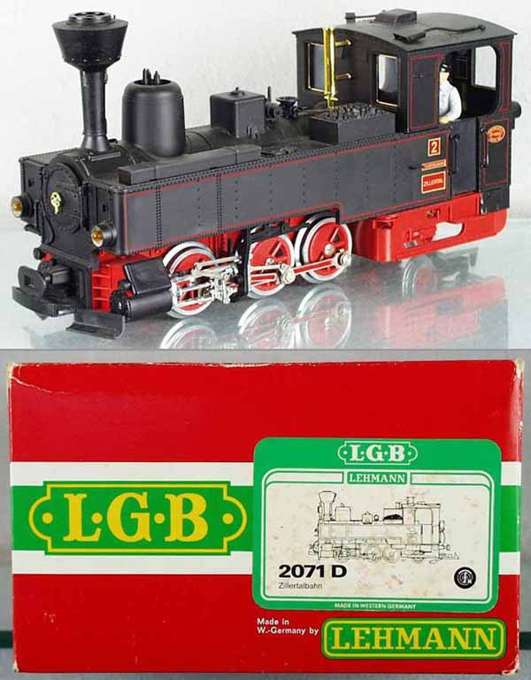 LGB 2071D TANK LOCO: G ga, orig box minor wear, C8-9.