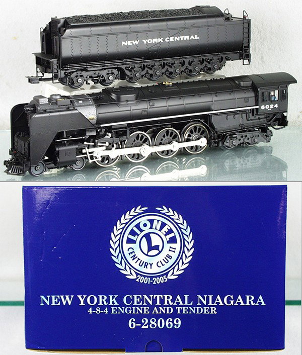 LIONEL 28069 NYC NIAGARA LOCO & TENDER: O ga, orig box & insert, C9.