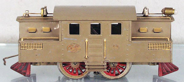 LIONEL TRAIN SET: std ga, 53 loco, 2 #29 day coaches, all repainted, C5-6.