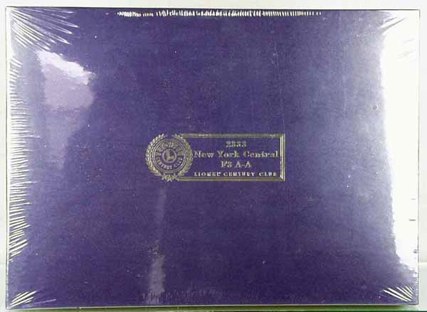 LIONEL 18135 CENTURY CLUB 2333 NYC F3 AA: O ga, w/display case, factory sealed in orig box, C10.