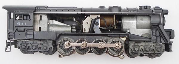 LIONEL 671 FACTORY DEALER CUTAWAY DISPLAY LOCO (1 of 4)