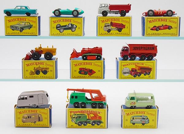 10 MATCHBOX VEHICLES (1 of 2)