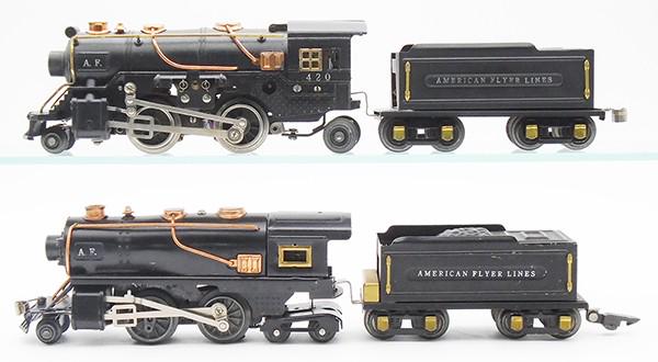 AMERICAN FLYER 437 DOUBLE HEADER SET (1 of 2)