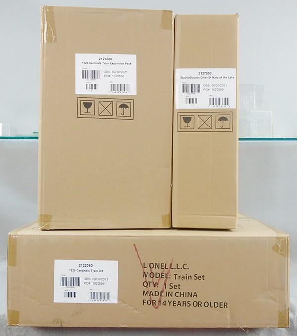 LIONEL 2122080 1926 CARDINALS TRAIN SET (1 of 1)