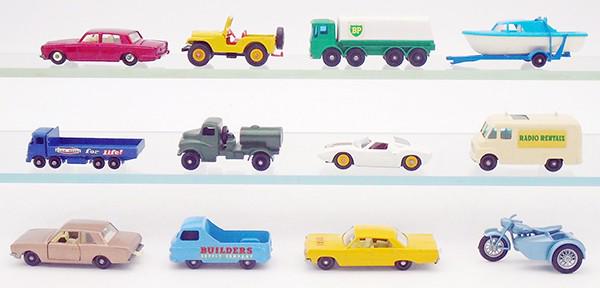 12 MATCHBOX VEHICLES (1 of 2)