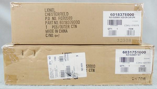 LIONEL 31751 NYC TA R27 SUBWAY SET (1 of 1)