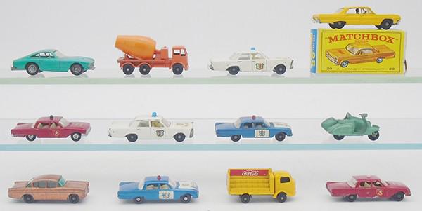 12 MATCHBOX VEHICLES (1 of 2)