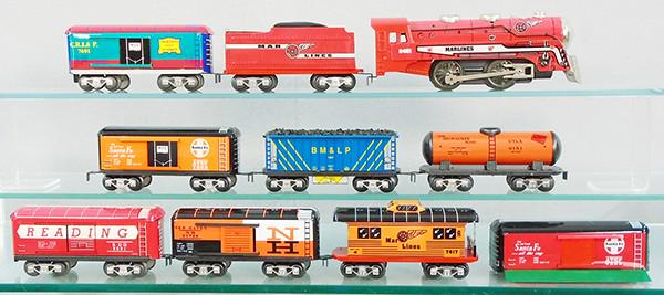 NEW MARX MARLINES TRAIN SET (1 of 2)