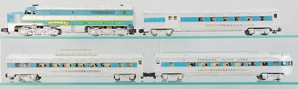 AMERICAN FLYER COMET TRAIN SET (1 of 2)