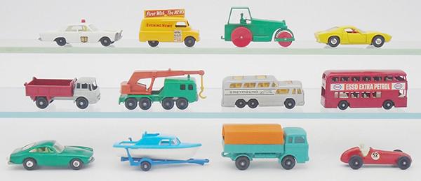 12 MATCHBOX VEHICLES (1 of 2)