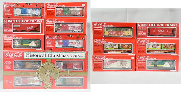 COCA COLA & K-LINE CHRISTMAS CARS (1 of 1)