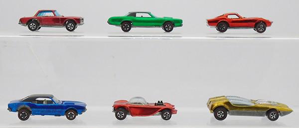 6 HOT WHEELS RED LINE VEHICLES (1 of 2)